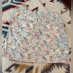 Lands End Floral Print Women's Skort
